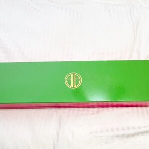 Vintage Lilly Pulitzer Wood Box Pink & Green Rare Collectible